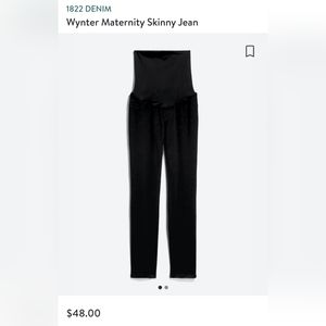 1822 Denim Maternity Black Skinny Jeans Size 6/28 from Stitchfix